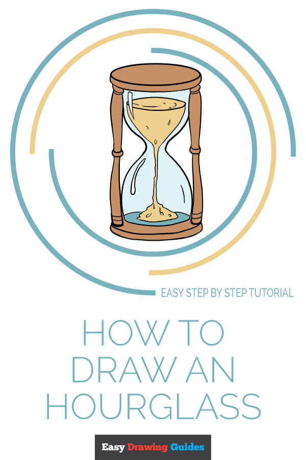 600x900 how to draw an hourglass really easy drawing tutorial - Hourglass Drawing