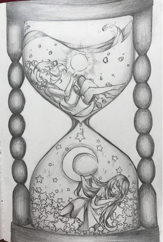 Hourglass Drawing At PaintingValley.com | Explore Collection Of ...