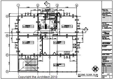 396x282 Hosue Retiring In Thailand - House Construction Drawing