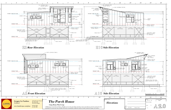 598x387 Modern House Plans - House Construction Drawing