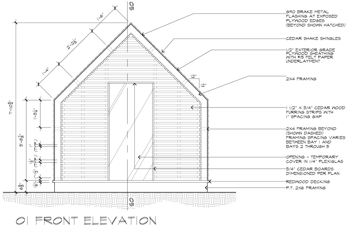 1200x785 The Lantern House - House Construction Drawing