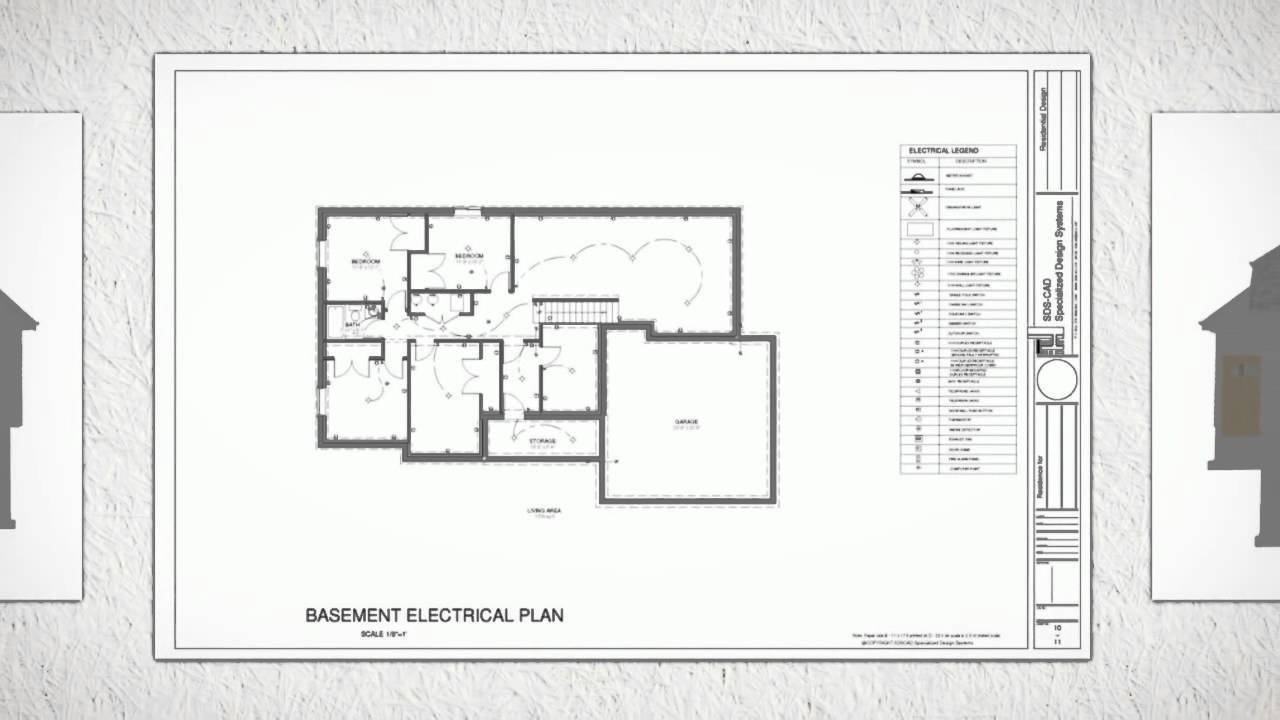 1280x720 Autocad House Plans Cad Dwg Construction Drawings - House Construction Drawing
