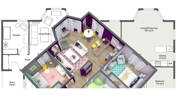 620x350 Create Professional Interior Design Drawings Online Roomsketcher - House Design Drawing