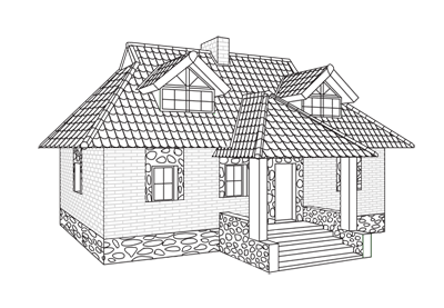  House  Design  Drawing  at PaintingValley com Explore 