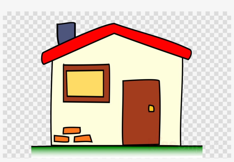 820x568 Simple Home Cartoon Clipart House Drawing Clip Art - House Drawing Clipart