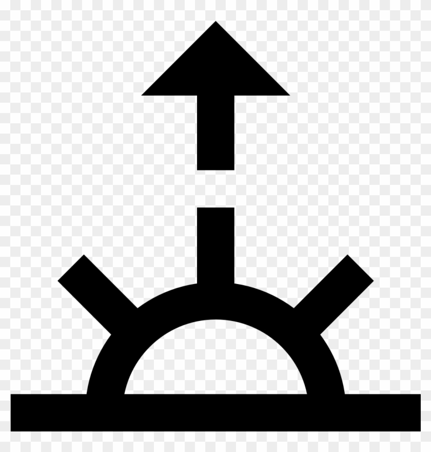 840x880 Sunrise Icon - House Drawing Clipart