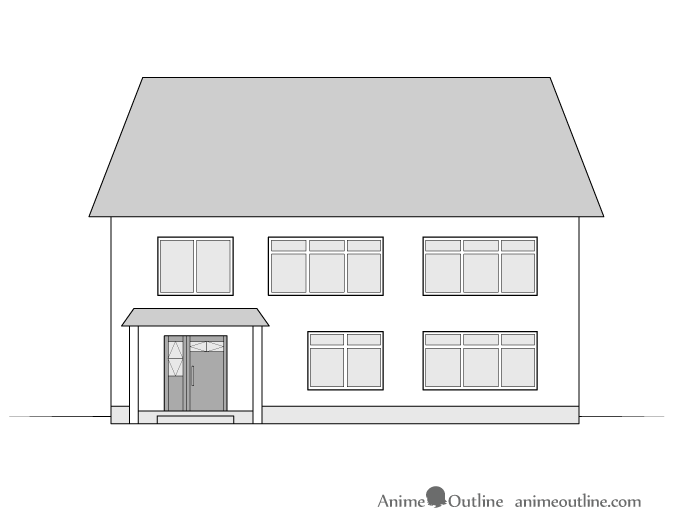 Isometric House Drawing at Explore collection of