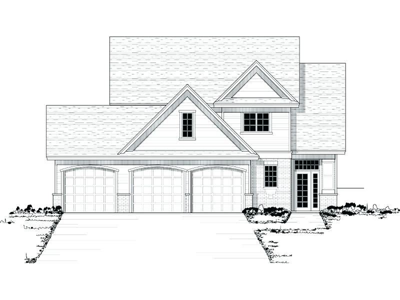 800x600 House Drawing - House Drawing Easy