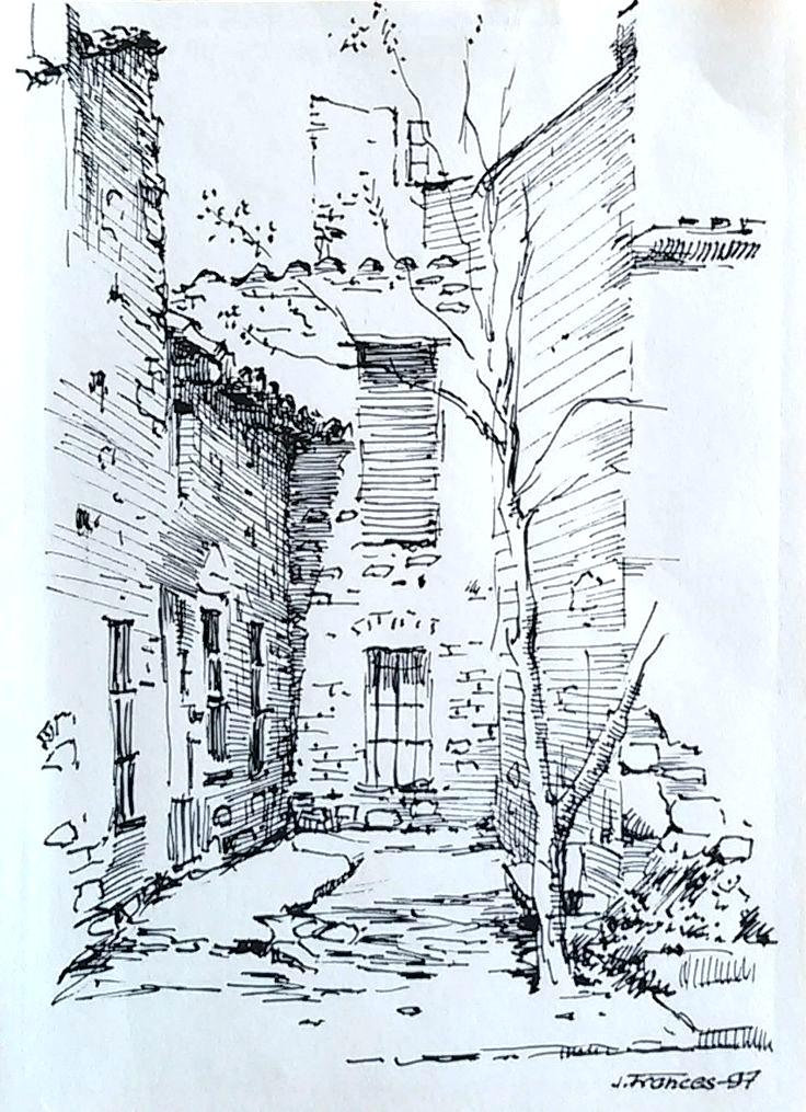 736x1015 House Drawing Easy Dog Coloring Pages Haunted Kshitiz - House Drawing Ideas