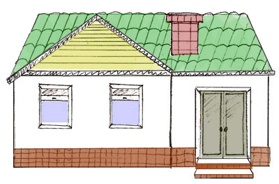 400x263 How To Draw A House - House Drawing Images