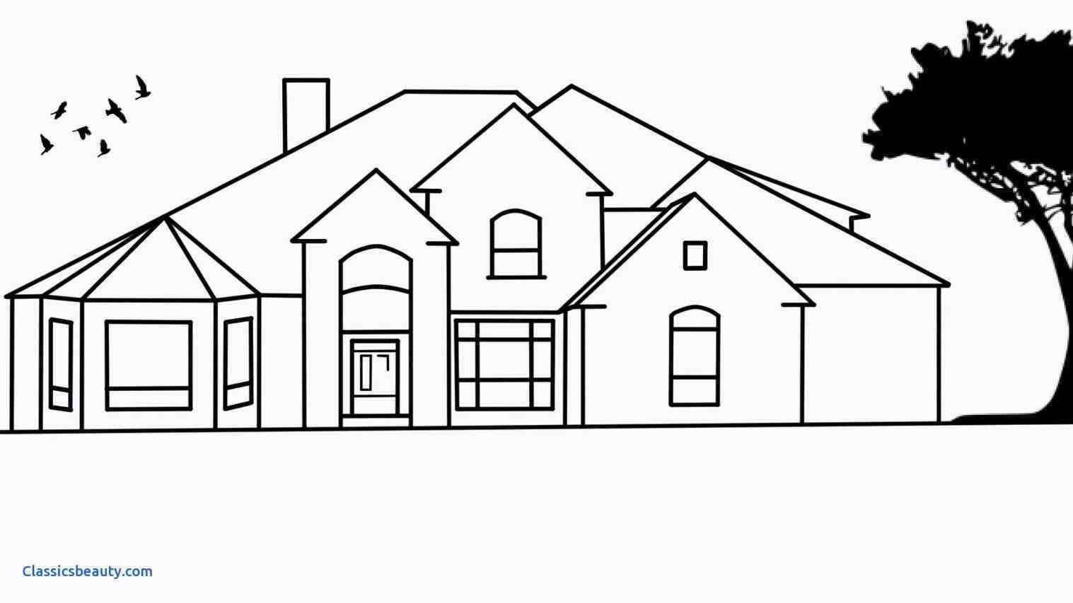 1517x853 Home Sketches Design Ideas Rhcom Modern House Drawing - House Drawing Outline