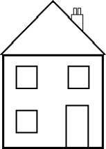 153x214 Huge Collection Of 'house Outline Drawing' Download More Than - House Drawing Outline