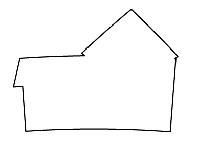 387x288 Draw An Outline Of The House - House Drawing Outline
