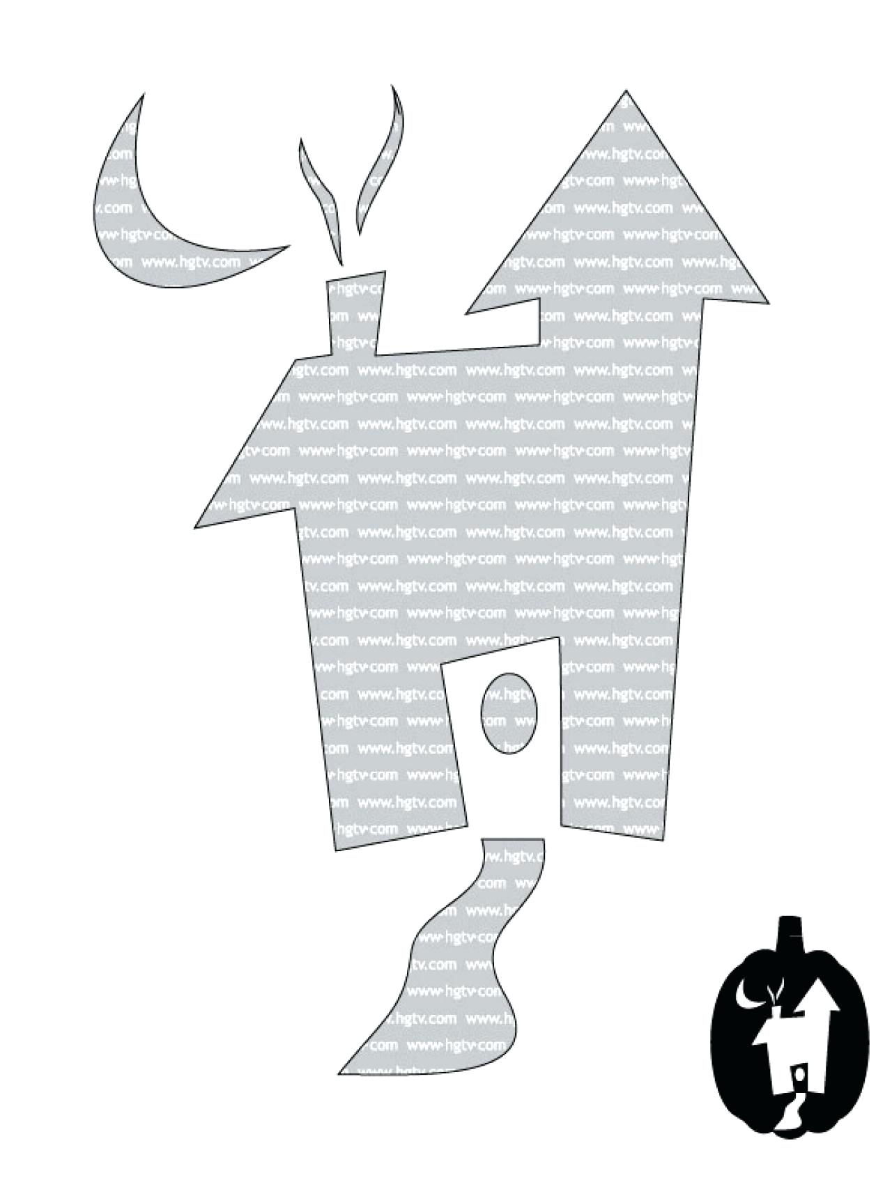 1280x1707 House Template - House Drawing Template