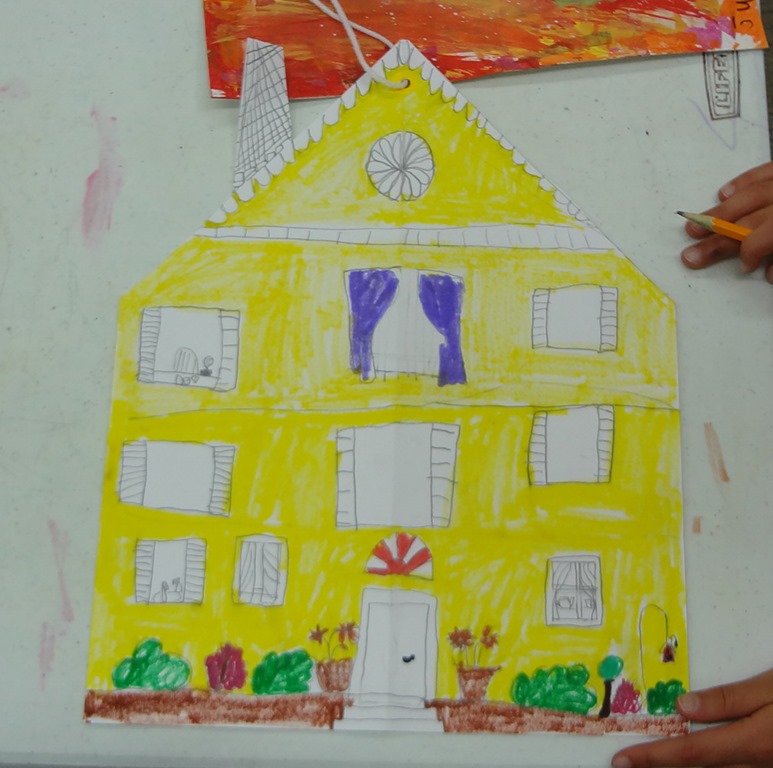 773x768 drawing and coloring your dream house pat's blog - House For Kids Drawing