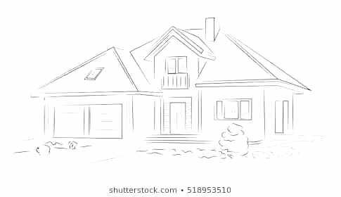 485x280 House Drawing Pics - House Line Drawing