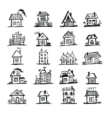 House Line Drawing Clip Art at PaintingValley.com | Explore collection