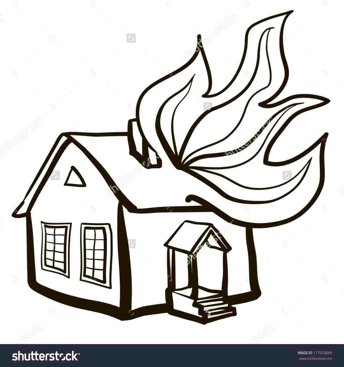 House On Fire Drawing at Explore collection of