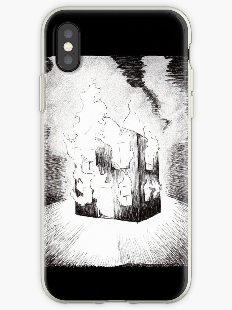 750x1000 House Fire - House On Fire Drawing