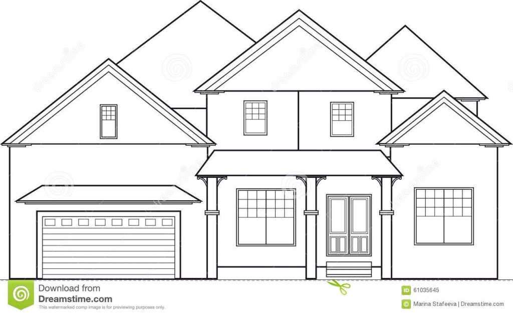 House Outline Drawing at Explore collection of