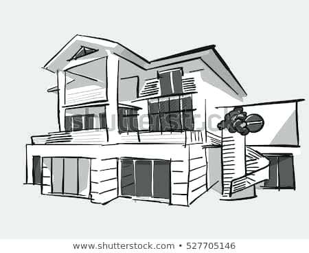 450x368 house drawing pics image titled draw a tree house step simple - House Outline Drawing