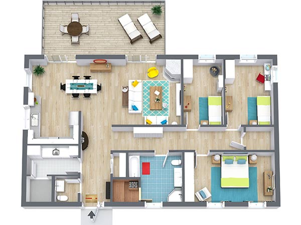 600x450 floor plans roomsketcher - House Plan Drawing