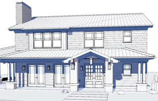 313x200 chief architect home design software for builders and remodelers - House Roof Drawing