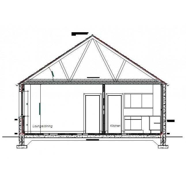 House Section Drawing at PaintingValley.com | Explore collection of