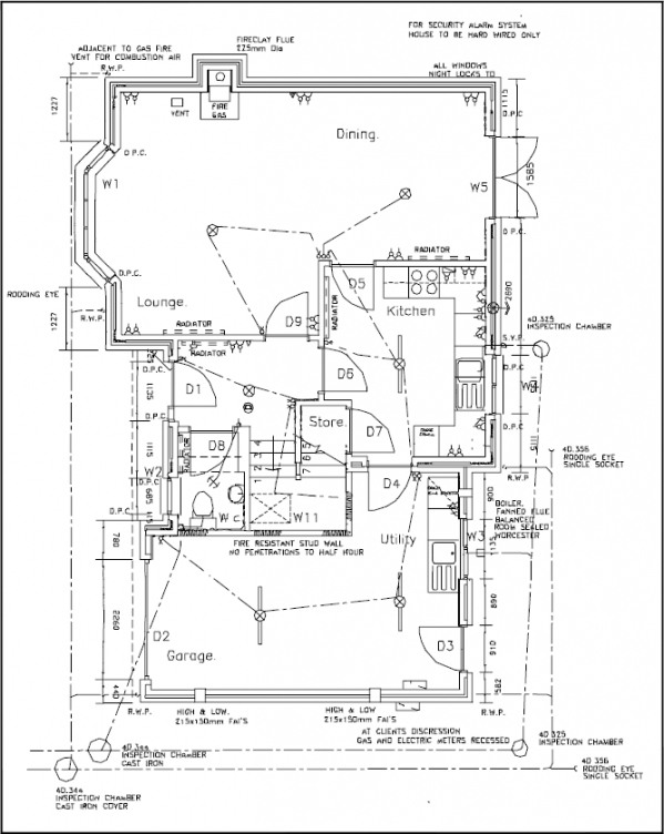 599x752 Types Of Drawings For Building Design - House Site Plan Drawing
