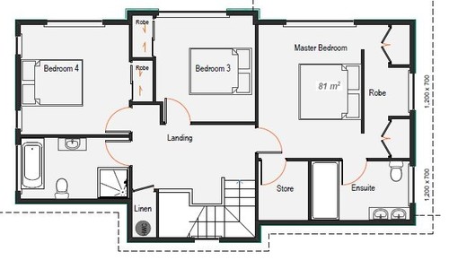 500x290 Home Design Top View - House Top View Drawing