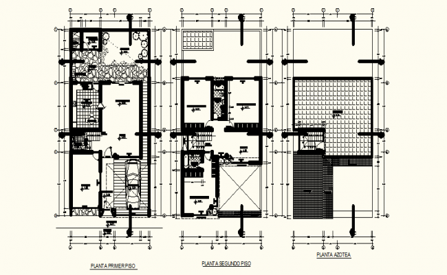 650x400 Architectural Plan Of The House With A Top View In Dwg - House Top View Drawing