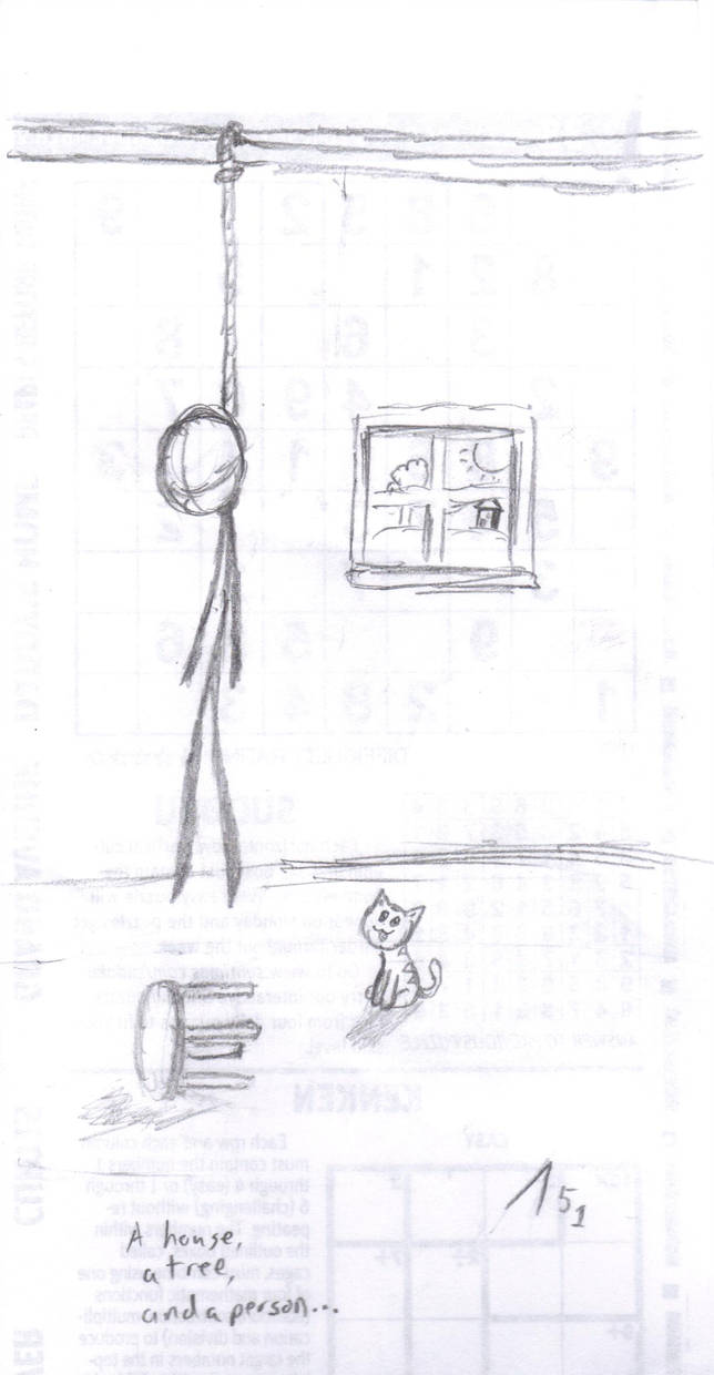 644x1240 House, Tree, Person - House Tree Person Drawing