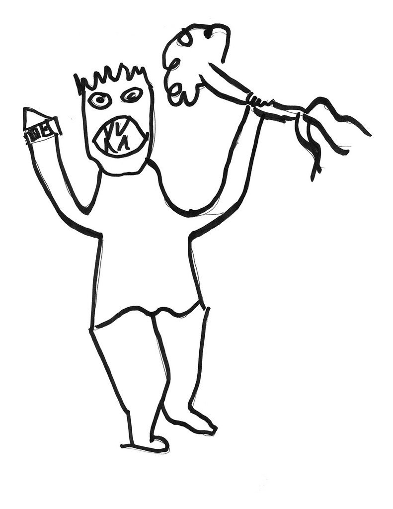 791x1024 Hugo On Twitter - House Tree Person Drawing