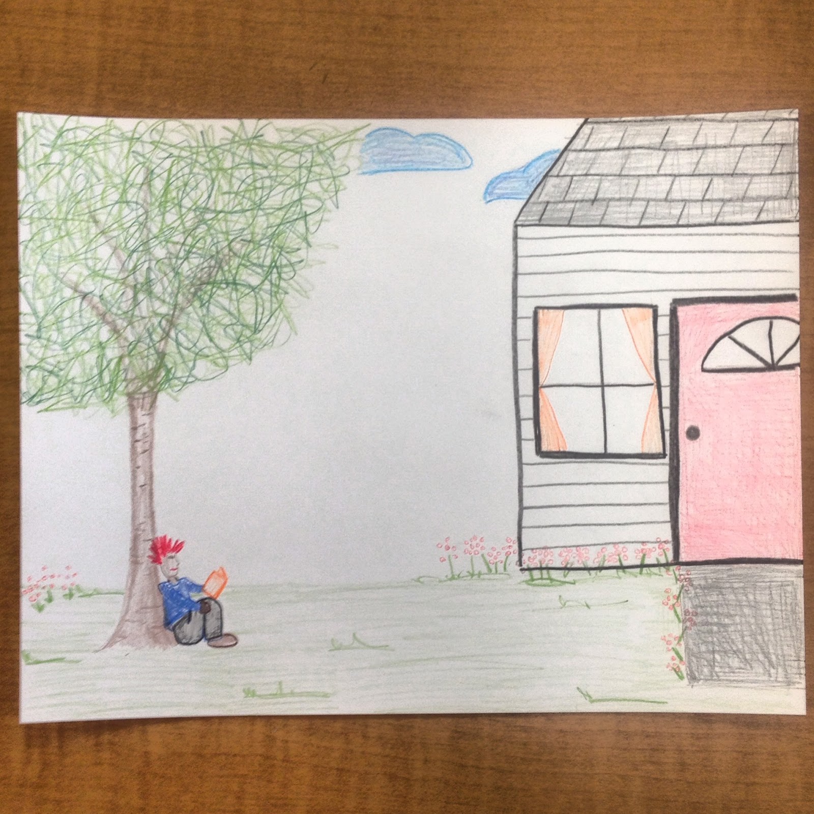 1600x1600 Rachel Mims, Artist, Ms Art Therapy House Tree Person - House Tree Person Drawing