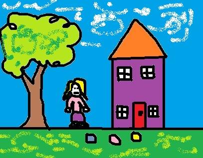 407x317 Translation Of House Tree Person Therapy Drawing Technique - House Tree Person Drawing