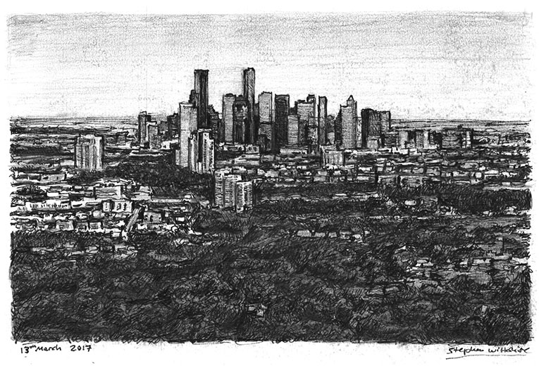 Houston Skyline Drawing At Explore Collection Of Houston Skyline Drawing 4133