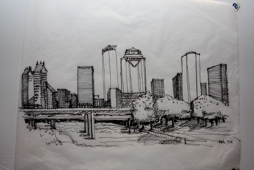 499x333 Peter Brown Releases For An Even Better Houston - Houston Skyline Drawing