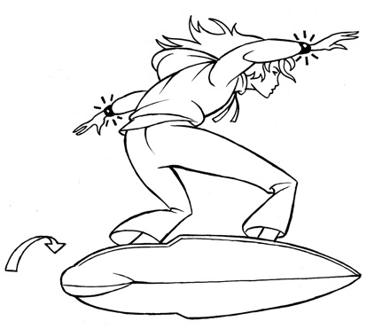 440x371 Hoverboards Uglies Wiki Fandom Powered - Hoverboard Drawing