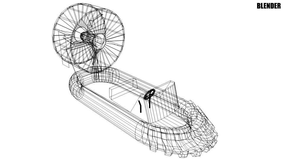 960x540 Racing Hovercraft Model - Hovercraft Drawing