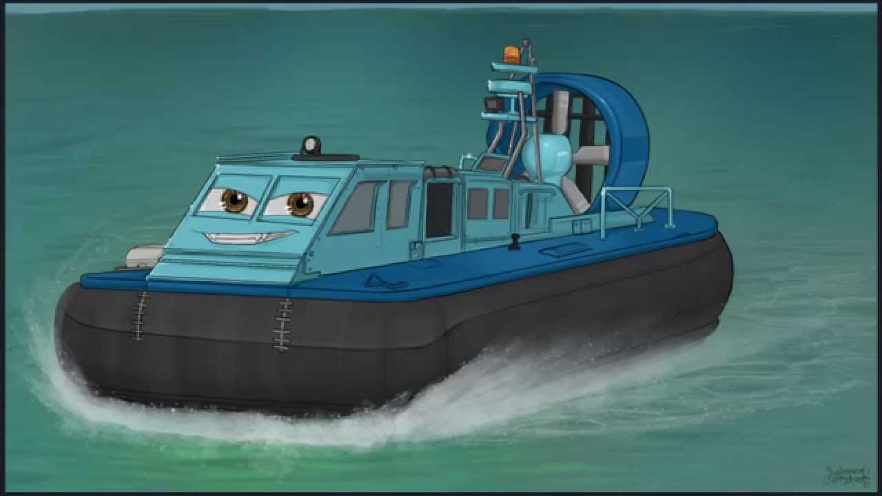 1280x720 Watch Me Draw Hovercraft - Hovercraft Drawing