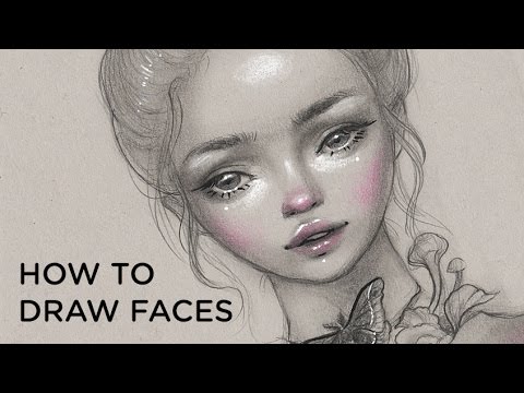 480x360 How To Draw Faces Days Of Art Episode - How Drawing A Face Youtube