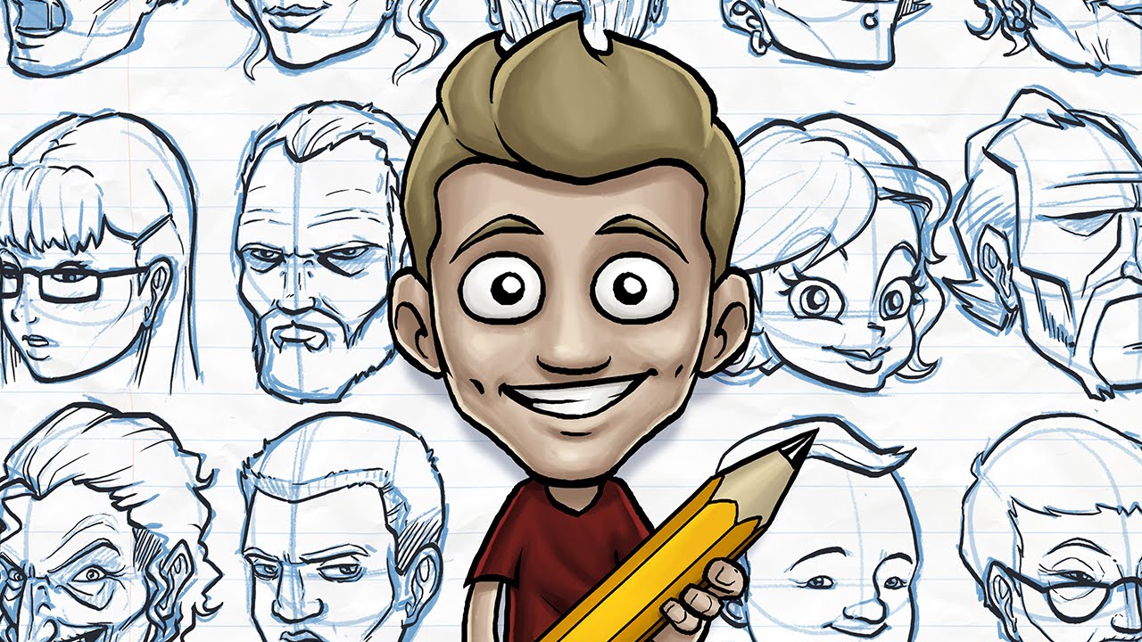 1280x720 Draw With Jazza - How Drawing A Face Youtube