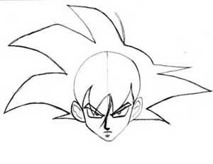 300x232 How To Draw Goku - How Drawing Dragon Ball Z