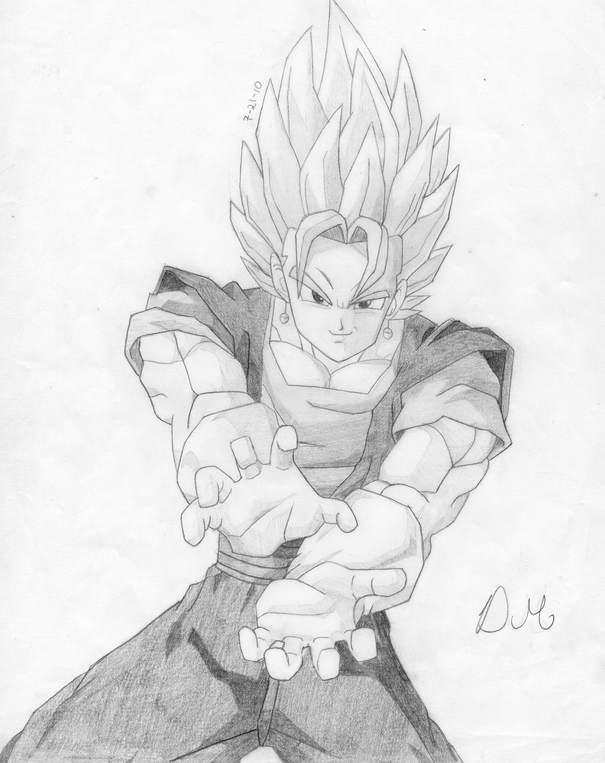 2032x2560 Dragon Ball Z Images My Super Vegito Drawing! Hd - How Drawing Dragon Ball Z