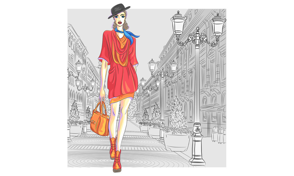 1000x600 Fashion Illustration - How Drawing Fashion