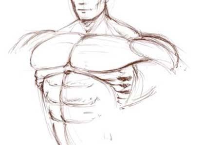450x299 How To Draw A Superhero Body Tutorial - How Drawing Superheroes