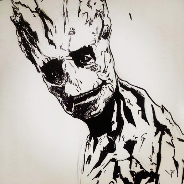 600x600 Magical Superhero Pencil Drawings - How Drawing Superheroes