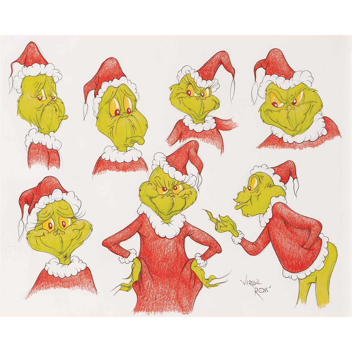 How The Grinch Stole Christmas Drawings At Explore