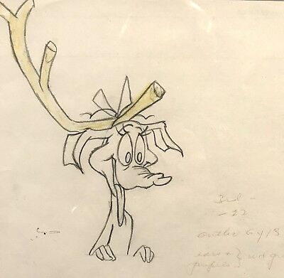 400x391 orig signed chuck jones how the grinch stole christmas production - How The Grinch Stole Christmas Drawings