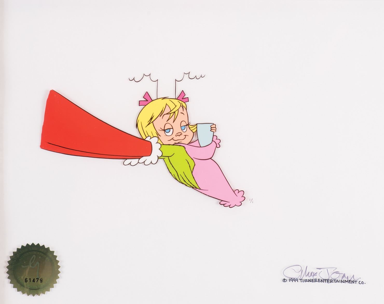 1480x1170 lou production cel with matching drawing - How The Grinch Stole Christmas Drawings